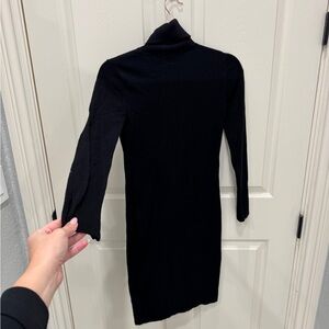 Lovers + Friends Black Long Sleeve Dress